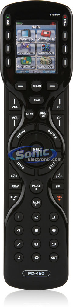 Universal Remote Control MX450 Image 3