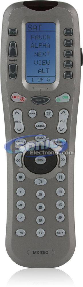 Universal Remote Control MX350 Image 3