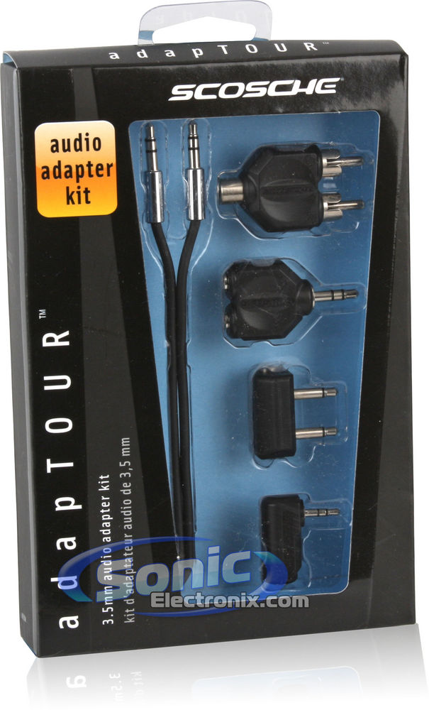 Scosche adapTOUR IU335K 3.5mm Auxiliary Adapter Kit Image 4
