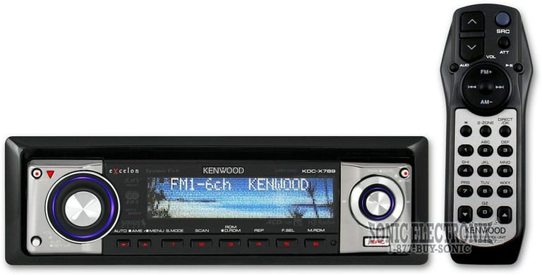 Kenwood eXcelon KDC-X789 Image 1