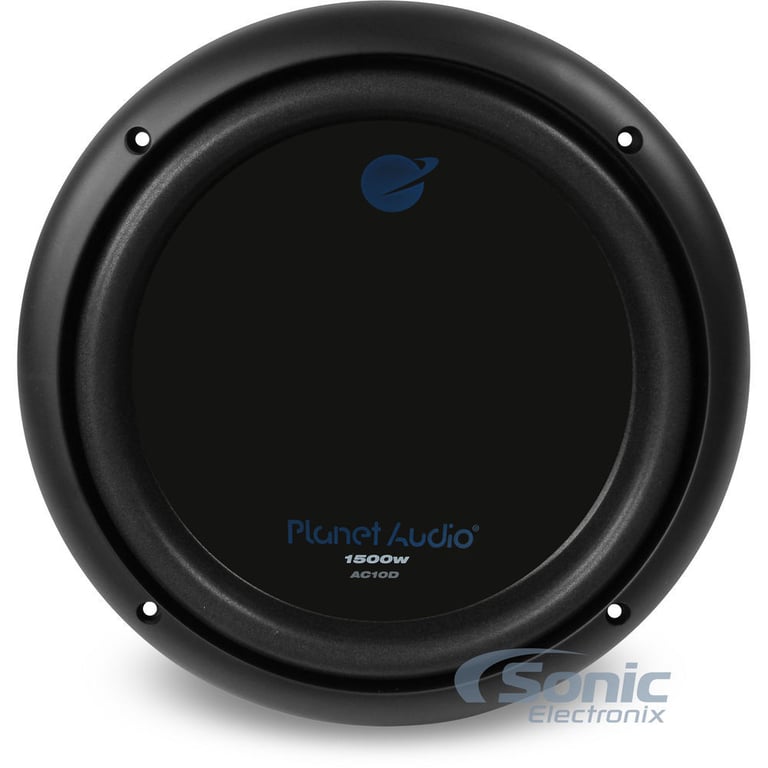 Planet Audio AC10D 10" 1500W Car Audio Subwoofer + AC15001M 1500W MONO Amplifier Image 16