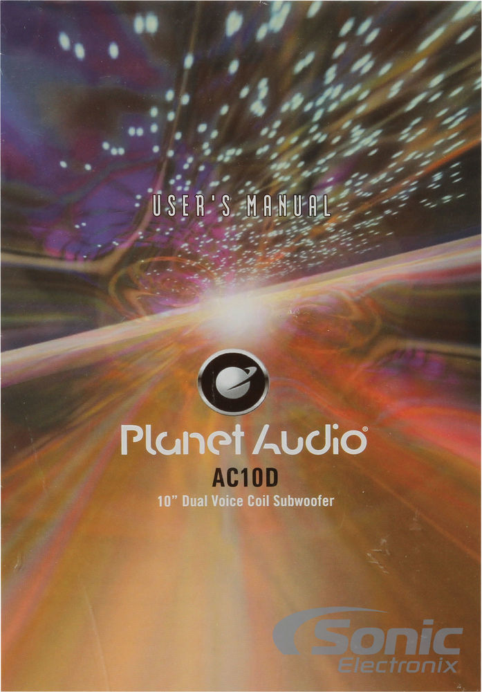 2) PLANET AUDIO AC10D 10" 3000W Car Subwoofers Subs+2600W 2 Channel Amplifier Image 21