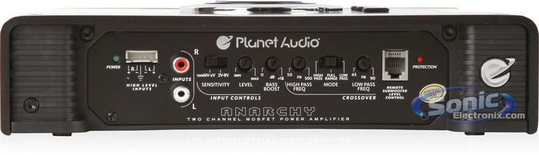 PLANET AUDIO AC1200.2 1200W 2 Channel A/B Amplifier + 8 Ga Amp Wiring Kit Image 5