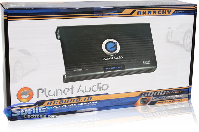 Planet Audio AC5000.1D + Premium Amp Kit Image 11