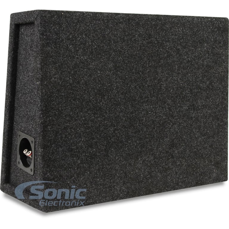 MB Quart 400 Watt 12 Inch Shallow Subwoofer + Q Power Slim Sub Car Box Enclosure Image 12
