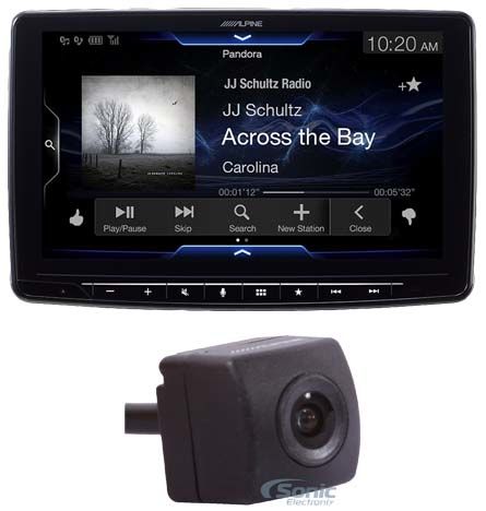 Alpine Halo9 iLX-F309 + Alpine Universal CMOS Rearview Backup Camera PCAM-BULK Image 1