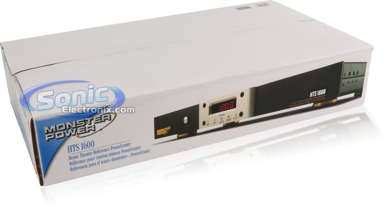 Monster Cable PowerCenter Surge Protector (MP HTS 1600) Image 9