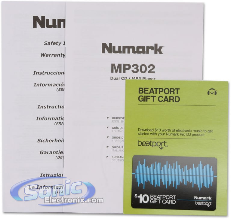 Numark MP302 Image 11
