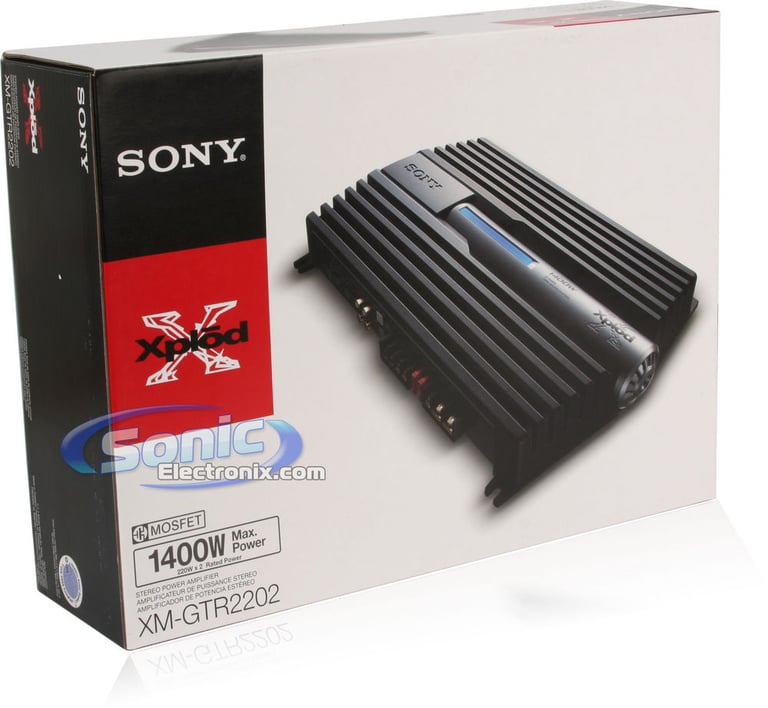 Sony Xplod XM-GTR2202 Open Box Image 7
