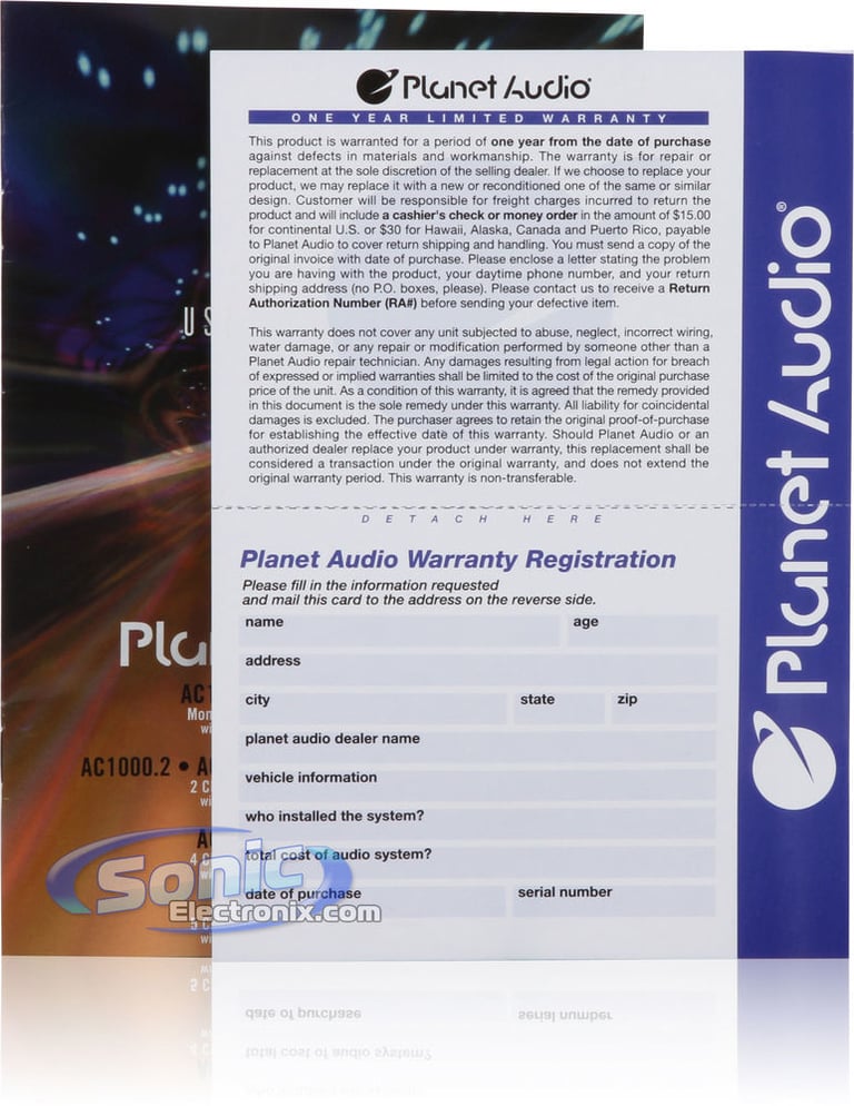 PLANET AUDIO AC2600.2 2600W 2-Channel Amplifier + Premium Amp Kit Image 16
