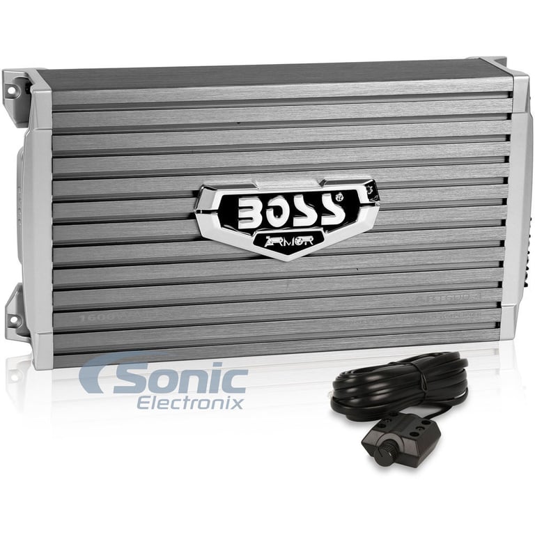 BOSS AUDIO AR1600.4 + Remote + 8 Gauge Amp Kit Image 2