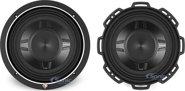 2) ROCKFORD FOSGATE P3SD2-10 10" 1200 Watt Car Audio Shallow Subwoofer P3SD210 Image 1