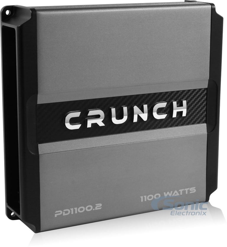 Crunch PD 1100.2 + Premium 8 gauge Amp kit Image 11