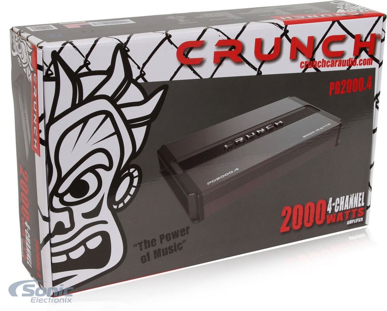 Crunch PD 2000.4 + Belva BAK42 Premium Amp kit Image 13