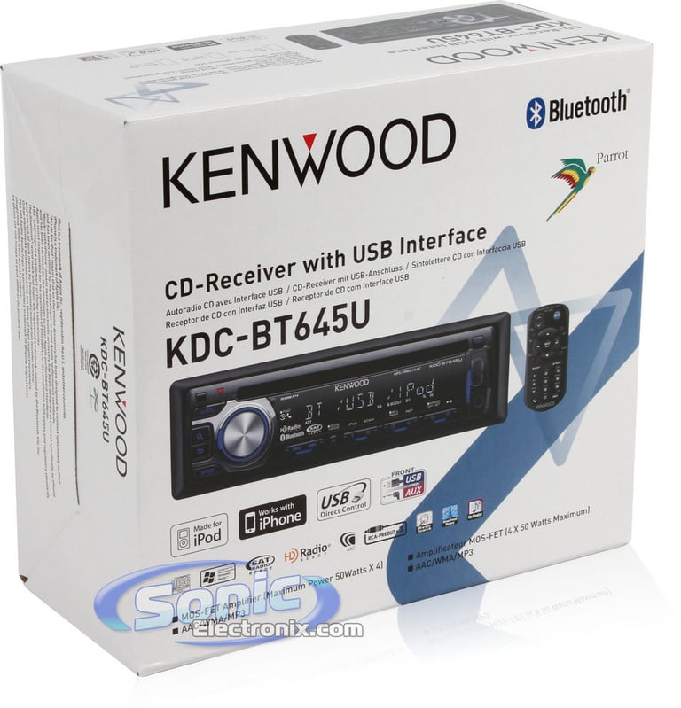 Kenwood KDC-BT645U Image 10