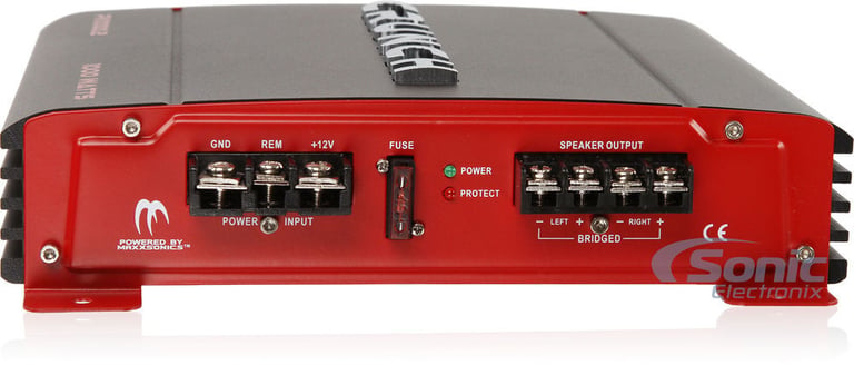 Crunch PX-1000.2 1000 Watt Amp A/B Car Stereo Amplifier + Amp kit Image 13