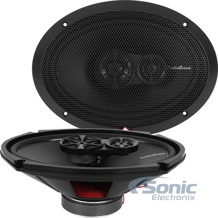 Rockford Fosgate R169X3 6x9" 260W 3 Way + R165X3 6.5" 3 Way Car Speakers Coaxial Image 17