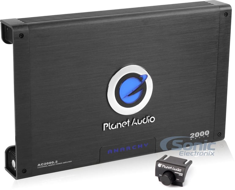 (2) PLANET AUDIO AC10D 10" 3000W Subwoofers+AC2000.2 2 Channel Amplifier+Amp Kit Image 2