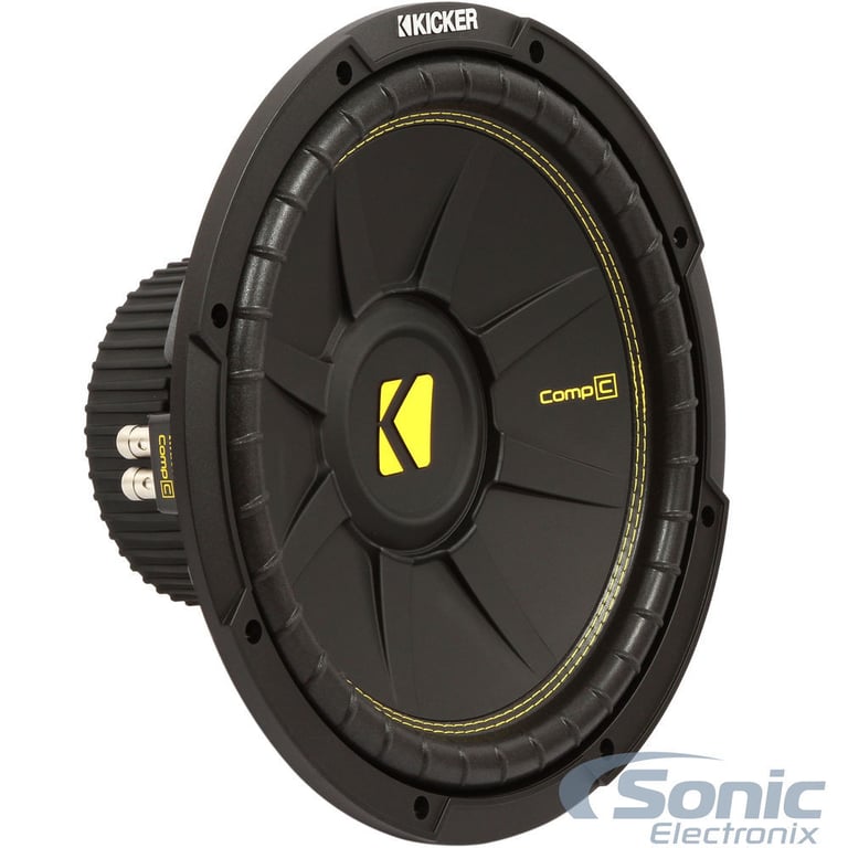 2) KICKER 44CWCD104 CompC 10" 1000w Dual 4-Ohm Car Audio Subwoofers Subs Image 2