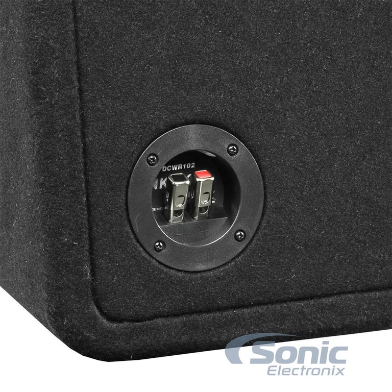 Kicker CompR DCWR102 (43DCWR102) + NVX Sound Deadening Image 3
