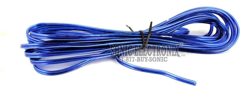 1000ft. 16 Gauge BLUE Speaker Wire ( X-Scorpion SC-S161000 ) Image 1