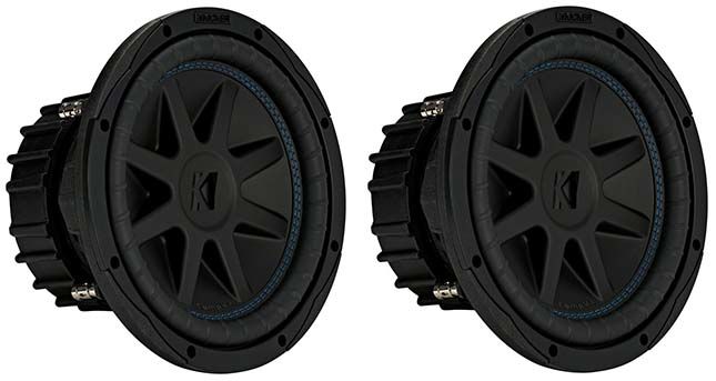 (2) Kicker CompVX CVX104 (44CVX104) Subwoofer Image 1