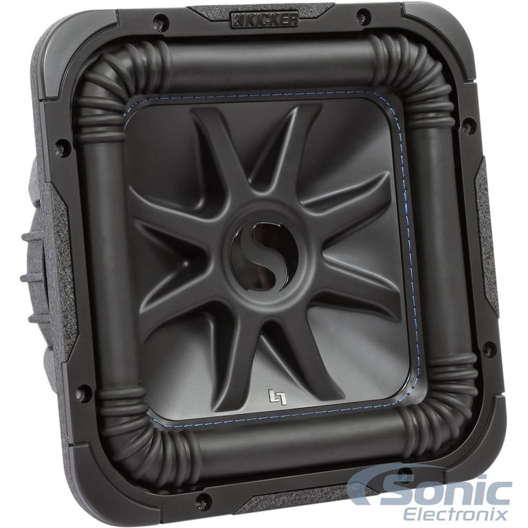 Kicker L7S104 10" 1200 Watt Solobaric L7S Car Subwoofer+Mono Amplifier+Amp Kit Image 11