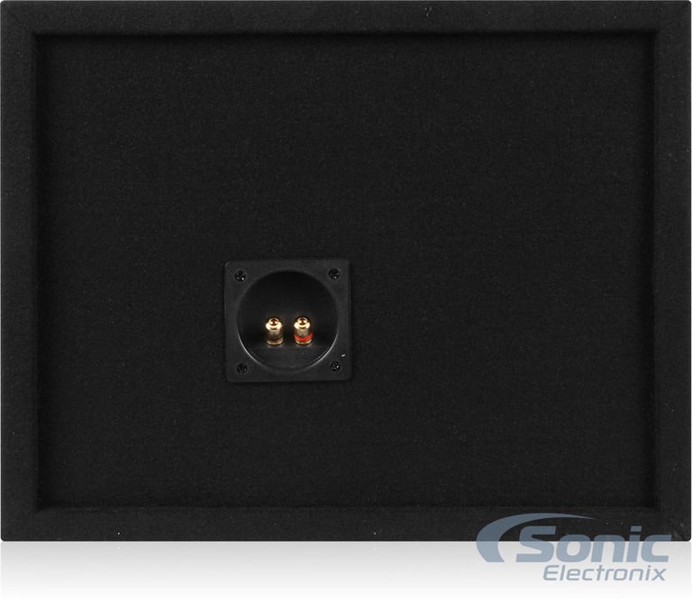 Kicker 43CWRT102 10" Subwoofer + Single 10" Vented Car Sub Box + Speaker Wire Image 5