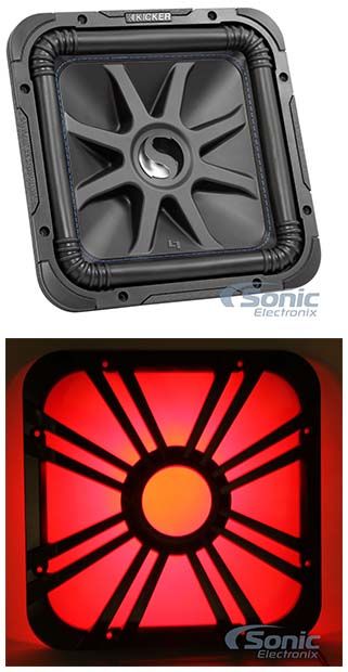 Kicker Solo-Baric L7S122 (44L7S122) + LED Grille Image 1