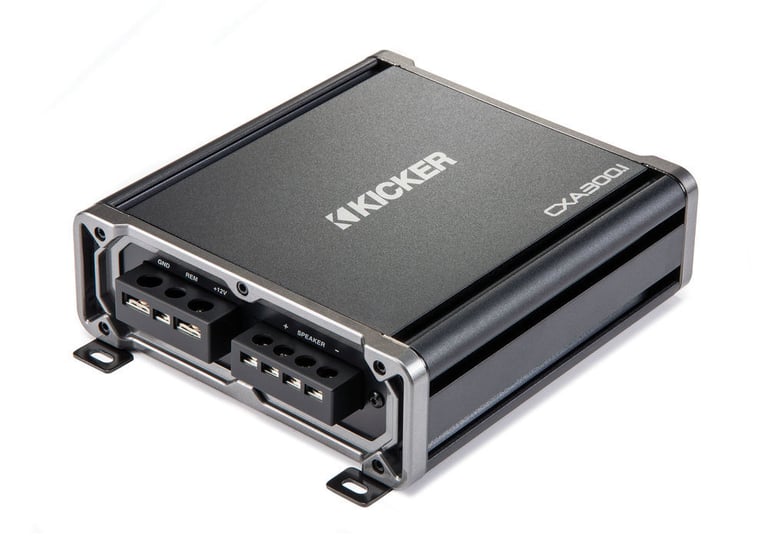 Kicker 43CWR104 COMPR10 10" 800 Watt Car Subwoofer+Mono Kicker Amplifier+Amp Kit Image 4