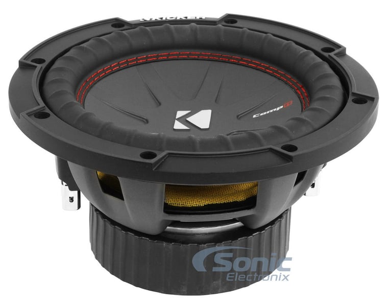 (2) Kicker 43CWR82 8" 12000 Watt Car Audio Subwoofers+Mono Amplifier+Amp Kit Image 21