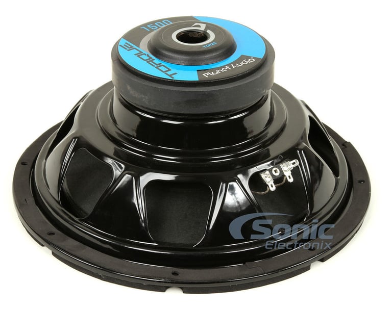 Planet Audio TQ12S Torque Single 12" 1500 Watt 4 Ohm Power Car Subwoofer (pair) Image 5