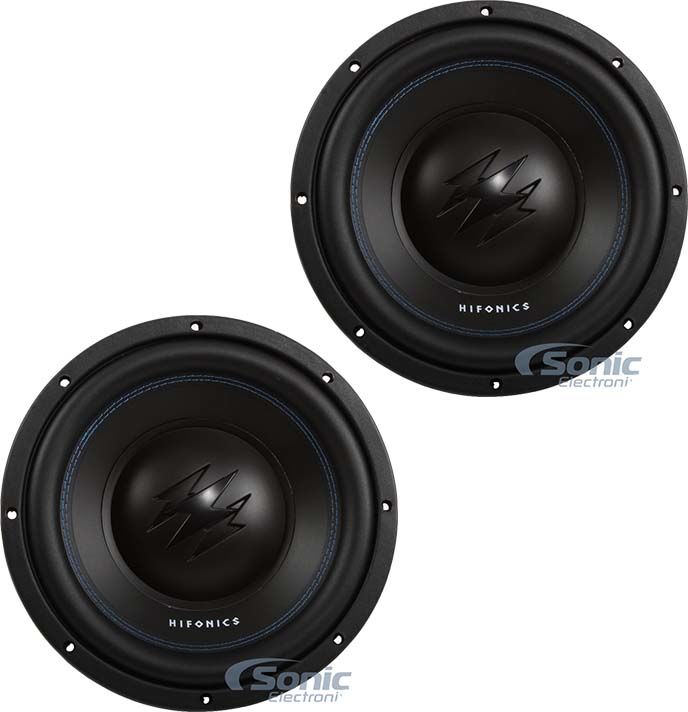 2) Hifonics TW10D2 Titan 800W 10 Inch Dual 2 Ohm High Power Car Audio Subwoofers Image 1