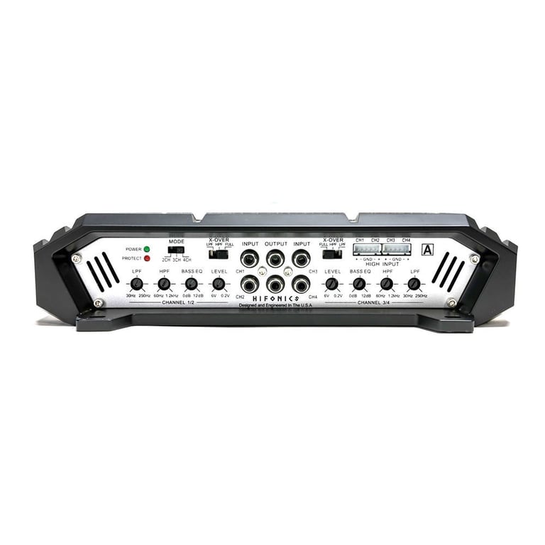 Hifonics ZXX-2000.4 2000W 4 Channel Class A/B Bridgeable Amplifier w/ Wiring Kit Image 12