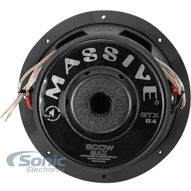 Massive Audio GTX84 Image 2