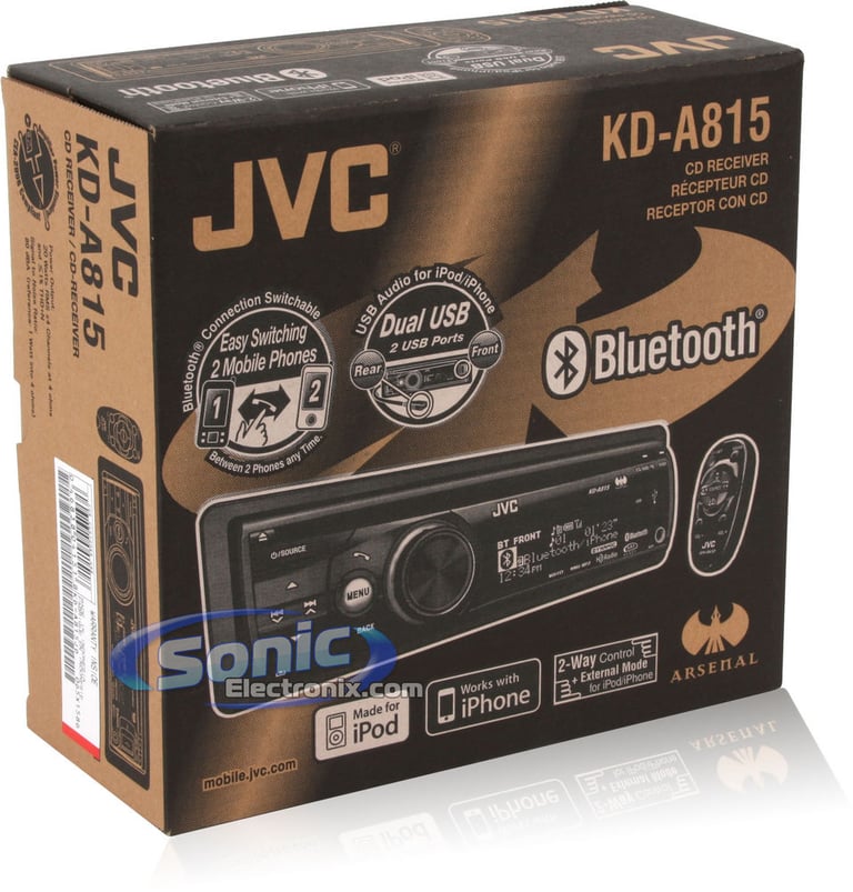 JVC Arsenal KD-A815 Image 12