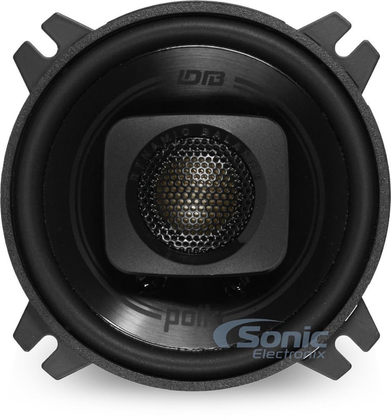 Polk 4-Inch 135W Speakers with Kicker CS Series 4-Inch Coaxial Speakers Image 4