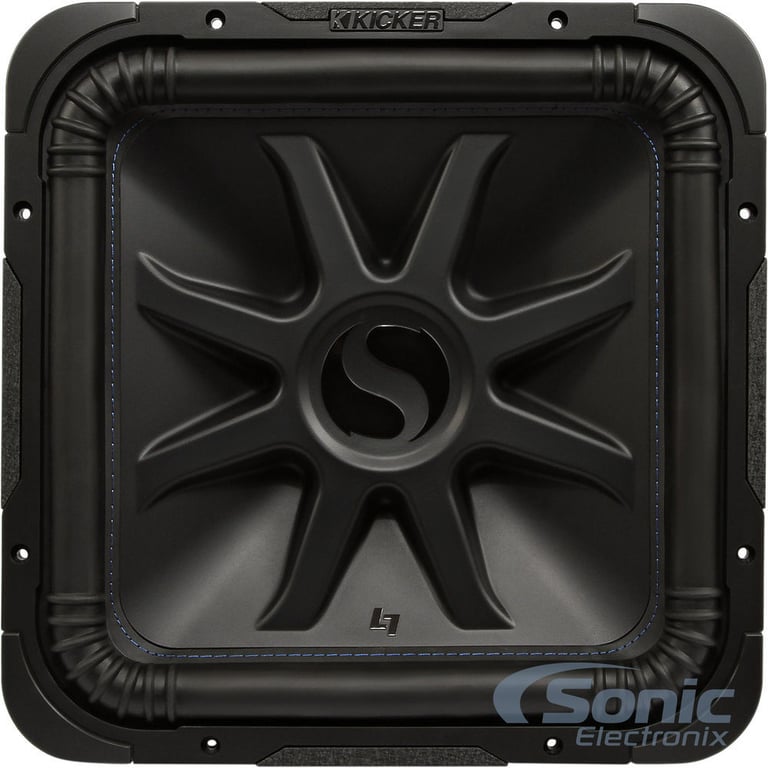 Kicker L7S152 15" Solobaric L7S Car Subwoofer+Vented Box+Mono Amplifier+Amp Kit Image 23