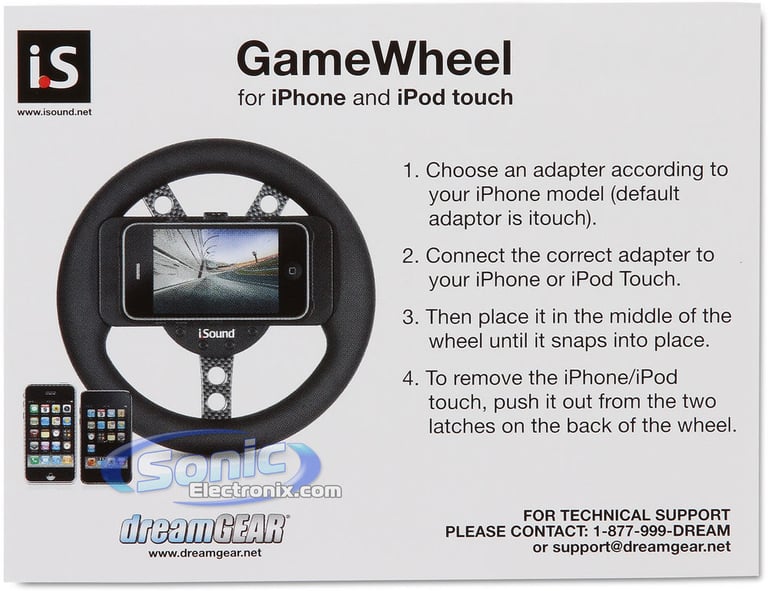 iSound Game Wheel DGIPOD-1537 Image 4