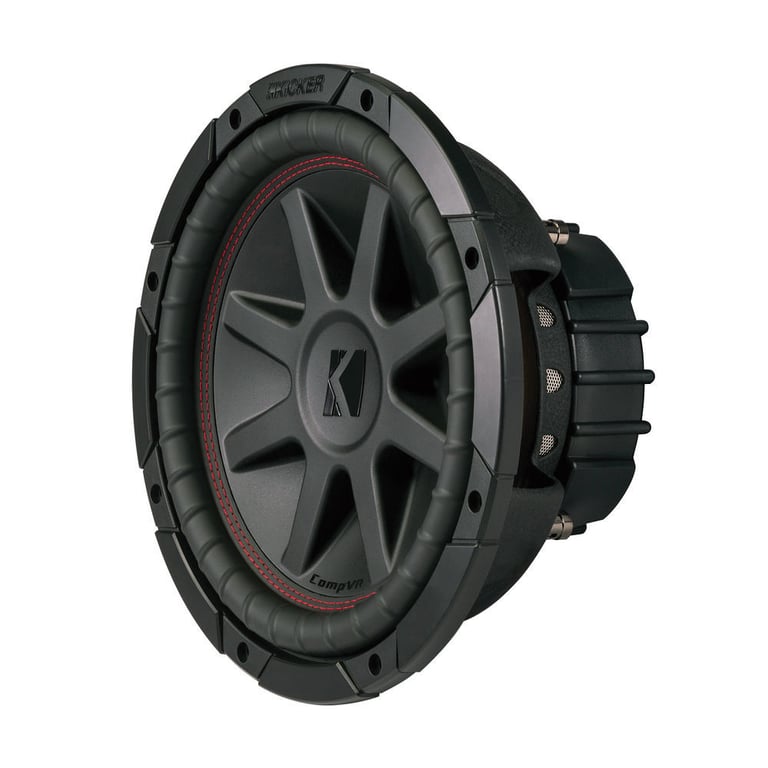 Kicker 43CVR102 COMPVR 10" 800 Watt Car Subwoofer Sub+Mono Amplifier+Amp Kit Image 8