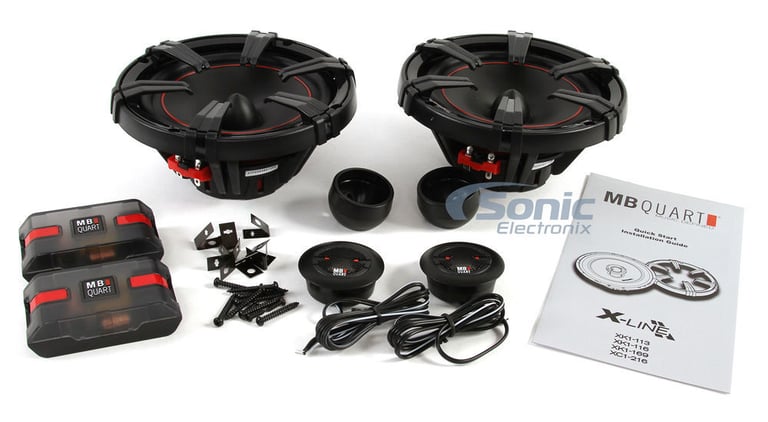 (2) MB Quart XC1-216 6.5" Component Speaker Systems Image 23