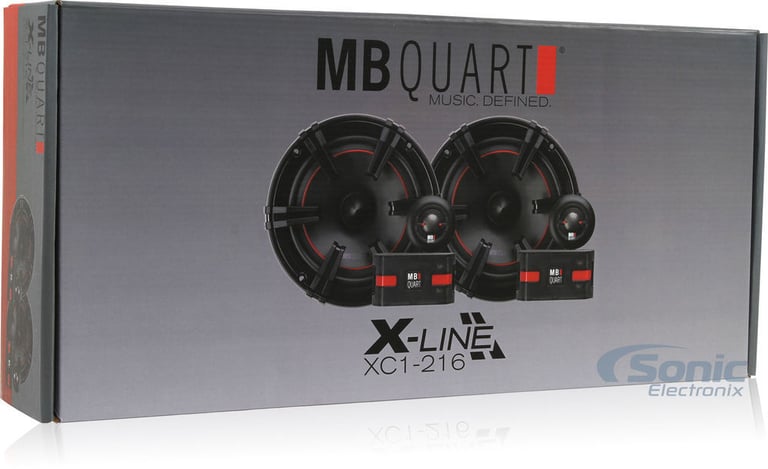 (2) MB Quart XC1-216 6.5" Component Speaker Systems Image 25
