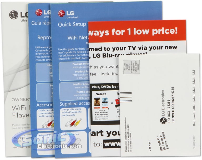 LG BD590 (BD 590) Open Box Image 11