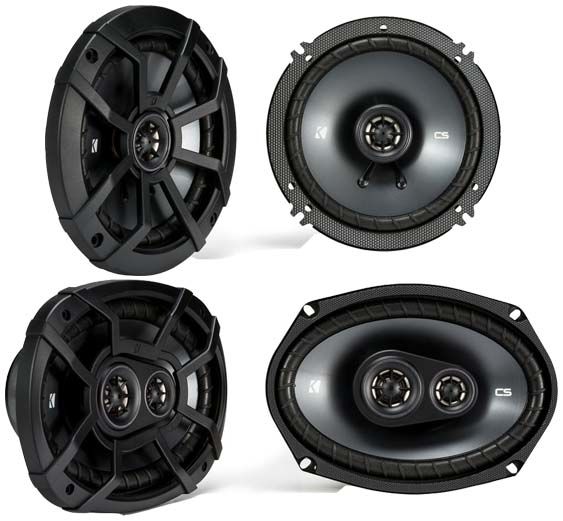 Kicker Front+Rear Factory Speaker Replacement For 2005-2012 Nissan Frontier Image 1