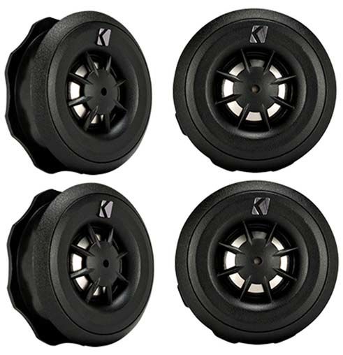 (4) KICKER 43CST204 400 Watt 3/4" Car Audio Tweeters CST20 4-Ohm Image 1