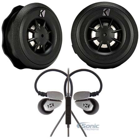 Kicker CST204 (43CST204) + Earbuds Image 1