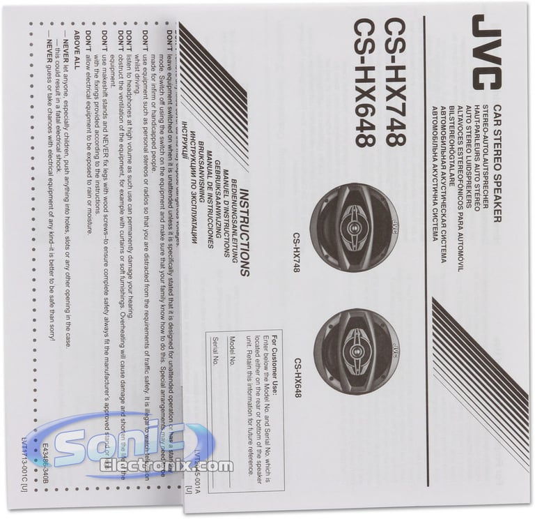 JVC CS-HX648 Image 9