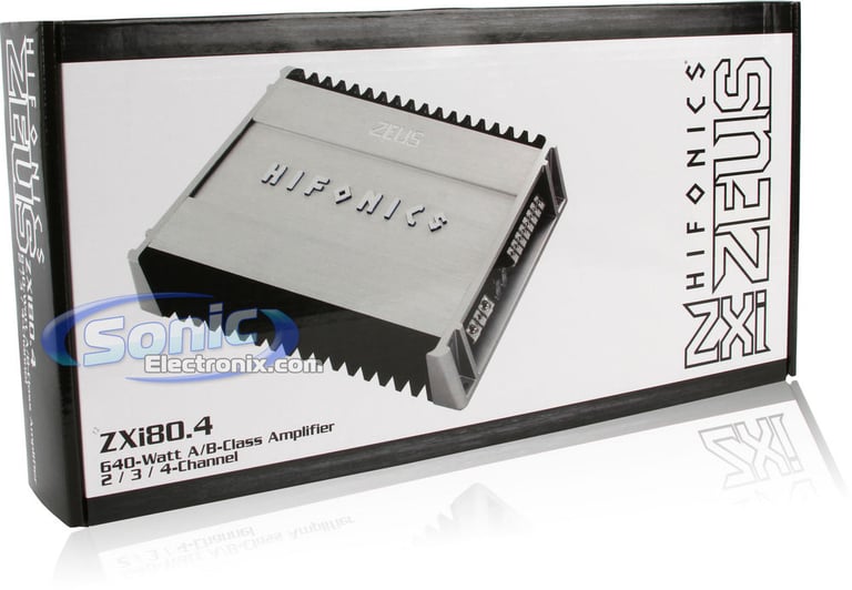 Hifonics Zeus ZXi80.4 (Factory Refurbished) Image 7