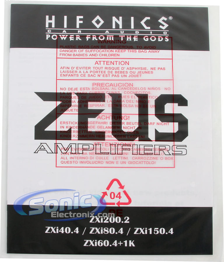 Hifonics Zeus ZXi200.2 (Factory Refurbished) Image 6