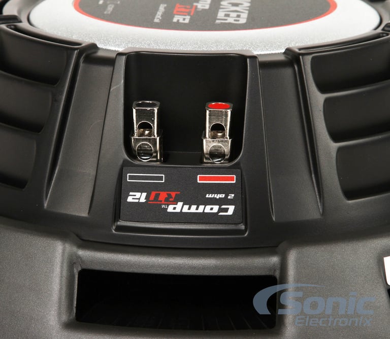 (2) Kicker 43CWRT122 COMPRT12 2000W 12" Slim Car Subwoofers+Sub Box Image 20